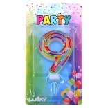 Partigyertya tortára 9-es szám – csíkok