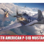 NORTH AMERICAN P-51D MUSTANG 1/72 műanyag makettkészlet