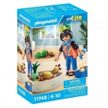 PLAYMOBIL myLife terrárium teknősökkel