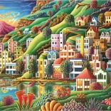 Educa Puzzle Rejtett Kikötő 500 darabok