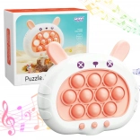 Elektronikus stresszoldó játék Woopie POP IT Nyuszi