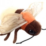 Világító plüss szentjánosbogár 17 cm, környezetbarát