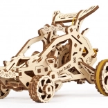 UGEARS mechanikus fa 3D puzzle mini buggy, 80 darab