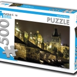 puzzle éjszakai prága turisztikai kiadás 500 darab