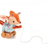 Lilliputiens - Plüss húzható játék Szarvas Stella 12 hónap+