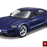 Porsche Taycan Turbo S 2019 modell autó 1:24 méretarányban