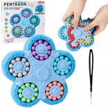 Woopie antistressz logikai játék Magic Beans Puzzle Pentagon