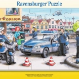 Ravensburger gyerekeknek szóló rendőrségi puzzle 15 darab