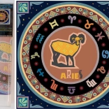 NORIMPEX gyémánt festés 7D Zodiákus Kos 30x30 cm