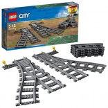 Lego City váltók vonatsínekhez