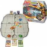 Bakugan Battle Matrix aréna Geogan Rising figurával és kártyákkal