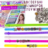 Kreatív karkötőkészítő készlet medálokkal