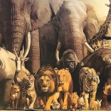 Eurographics panoramatikus puzzle Noé bárkája 1000 darab