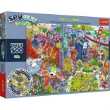 Puzzle Spy Guy Lost Items USA 500 darabos