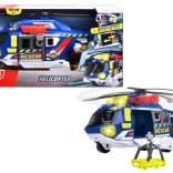 Mentőhelikopter fénnyel és hanggal