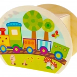 Hess fa pénztárca Vonat