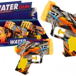 Kis vízipisztoly sárga narancs graffiti