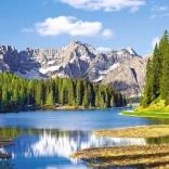3000 darabos puzzle – Misurina-tó, Olaszország