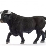 schleich farm world fekete bika figura