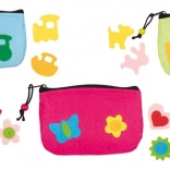 Goki kreatív készlet – díszíthető kis táska (színmix)