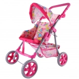 Woopie royal babakocsi babáknak szívecskés mintával, összecsukható