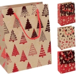 Karácsonyi ajándék táska kicsi méret