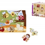 Fa kirakó 9 darabbal – 28 × 18 cm