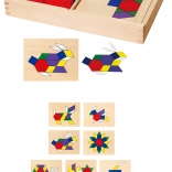 VIGA fa geometriai mozaik, 148 elem