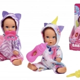 Mini baba New Born Baby Rugdalódzó 12 cm