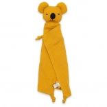 Muszlin alvóska New Baby Koala mustárszínű