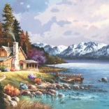 ANATOLIAN puzzle hegyi kunyhó, 500 darab