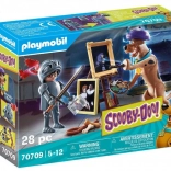 Playmobil Scooby-Doo kaland fekete lovaggal