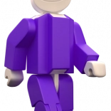 Seváček lila figurakészlet SEVA – nagy és kicsi