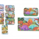 Puzzle 60 db fémdobozban