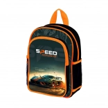 óvodás gyerek hátizsák autó motívummal