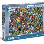 Puzzle Clementoni Impossible: DC Comics Justice League 1000 darab