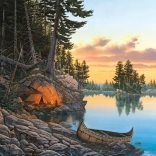 Puzzle COBBLE HILL Esti ragyogás 1000 darab