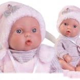 Antonio Juan Picolín - realisztikus baba csecsemő teljes vinil 21 cm