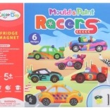 Kreatív Mágnes Készlet Versenyautók