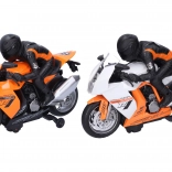 Versenymotor pilótával, 28 cm, fénnyel és hanggal