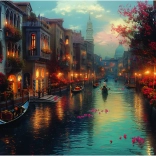 Puzzle Hajnal Velencében 1000 darabos