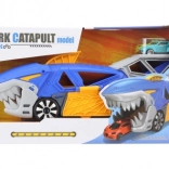 Cápa – kilövős autópálya két kisautóval