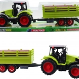 Traktor utánfutóval lendkerekes gyerekeknek