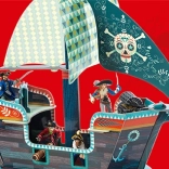 3D kalózhajó DJECO