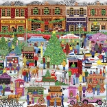 Kris Kringle vásár puzzle 1000 darab