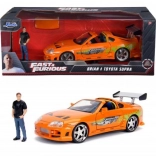 Halálos iramban Toyota Supra 1995 1:24 Brian O’Conner figurával