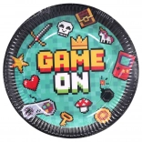 HRA parti papírtányérok 23 cm – 6 db