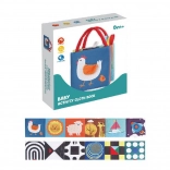 Érzékszervi könyvecske a legkisebbeknek – kontrasztos képek és tevékenységek