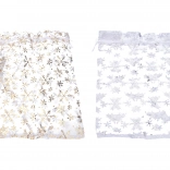 Hópelyhes organza ajándéktasak 25x35 cm Karácsony
