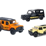 Fém terepjáró visszahúzós 11 cm